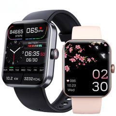 New 1.9'' High-definition Body Temperature, Heart Rate, Blood Pressure, Blood Oxygen, Multi-sport Waterproof Men's and Women's Blood Sugar Smart Watches