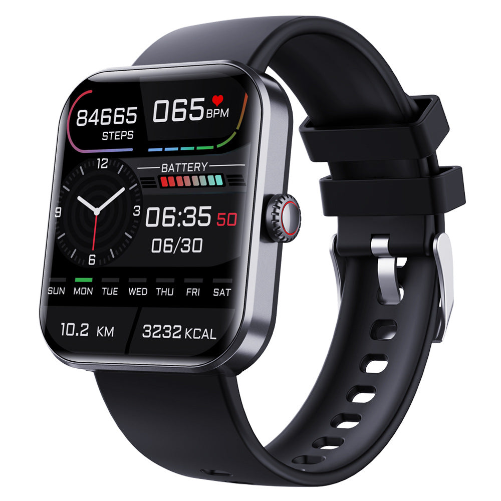 New 1.9'' High-definition Body Temperature, Heart Rate, Blood Pressure, Blood Oxygen, Multi-sport Waterproof Men's and Women's Blood Sugar Smart Watches